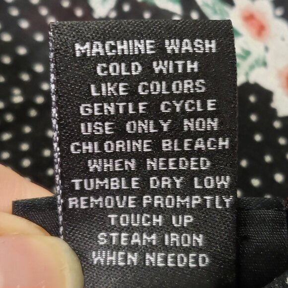 Torrid Womens Dark Floral Whimsigoth Ruffle Top Size 4X Black Sheer Romantic - Picture 6 of 10